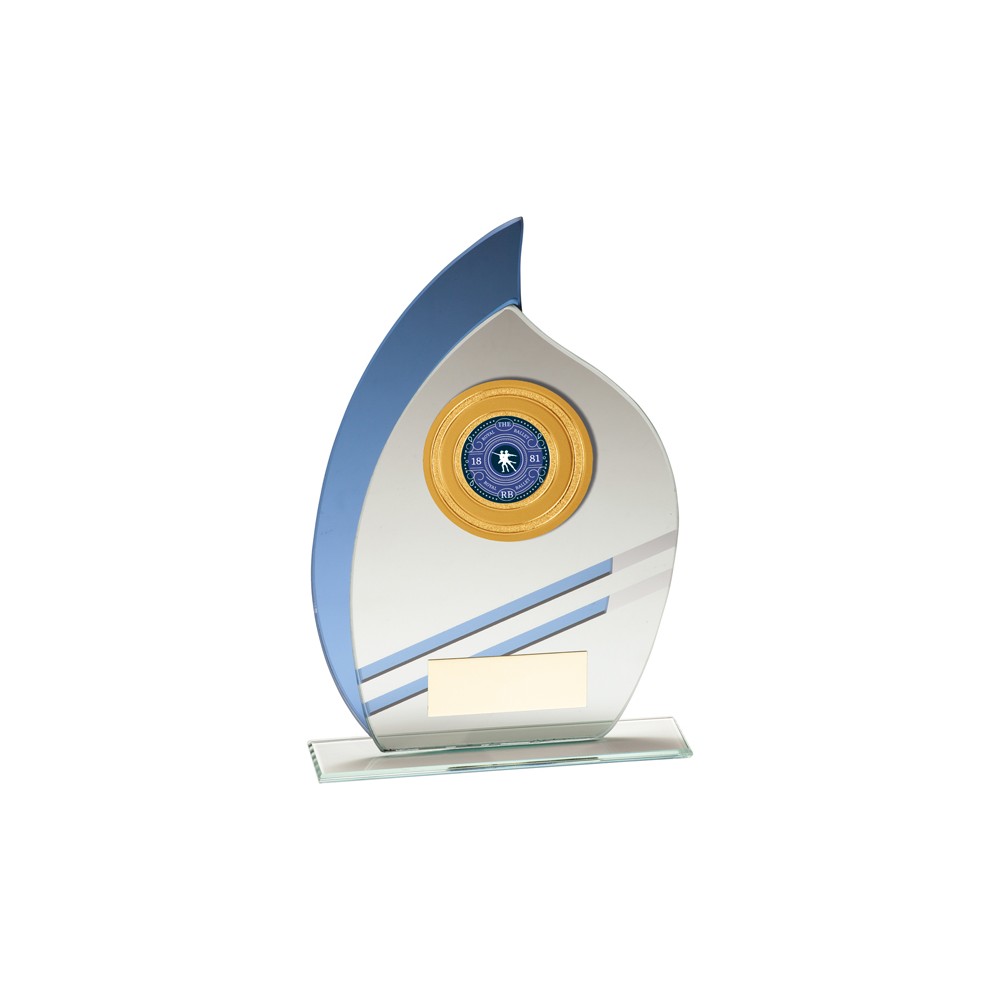 Blue glass award