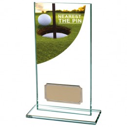 Nearest the pin Glass award