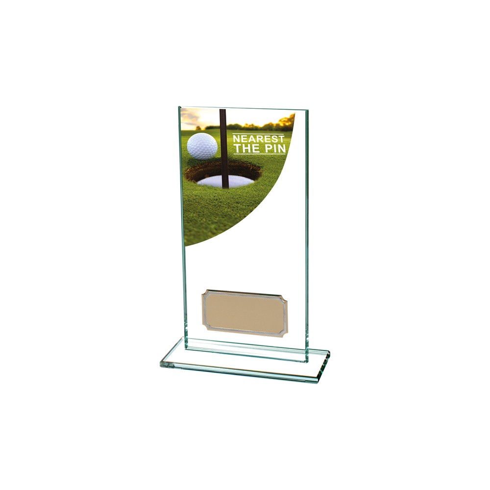Nearest the pin Glass award