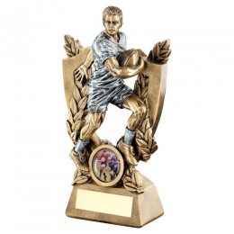 Male Rugby Figure Trophy