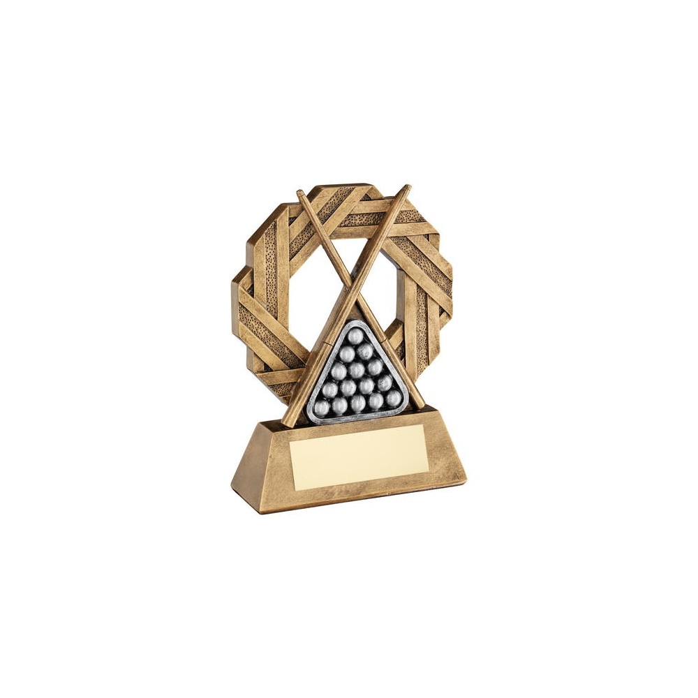 Two tone Snooker / Pool Trophy