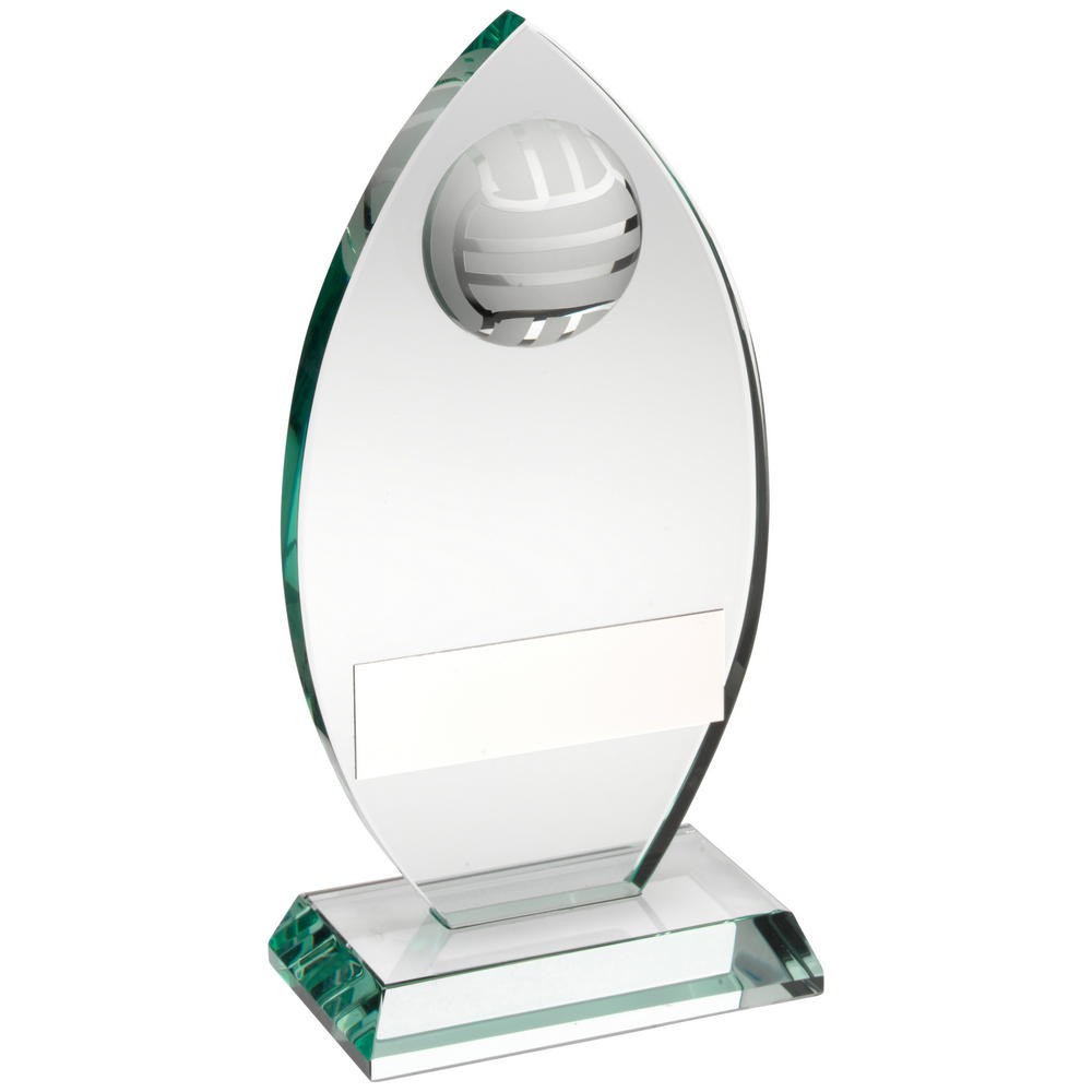 Glass Netball Trophy