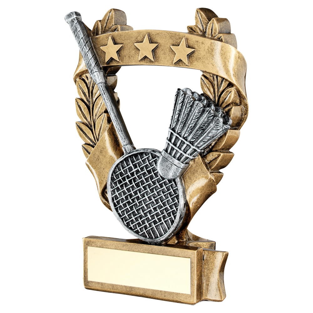 Resin Badminton Trophy