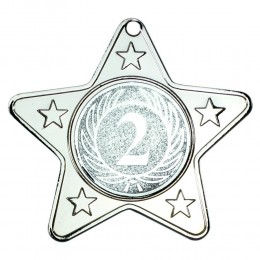 Star Medal 50mm Gold
